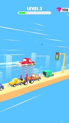 High Wheels 3D - Screenshot 1