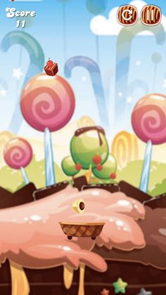 Chocolate Drop Catcher - Gotta - Screenshot 2