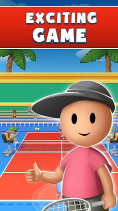 Trendy Tennis : Sports Game - Screenshot 3