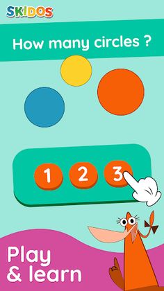 Learning games kids SKIDOS - Screenshot 2