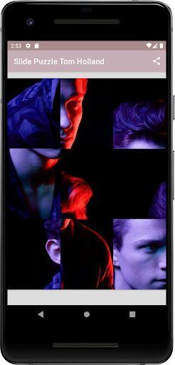 Slide Puzzles Tom Holland - Screenshot 3