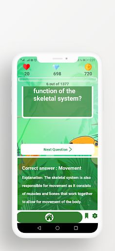 Anatomy Quiz game - Screenshot 3