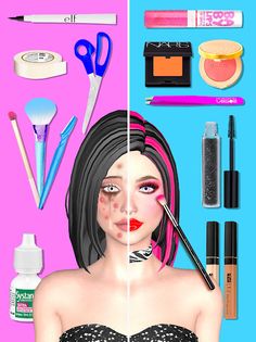 Lip Art Beauty Makeup Games - Screenshot 3