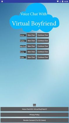 Voice Chat With Virtual Boyfri - Screenshot 1