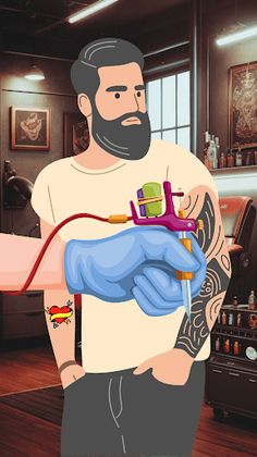 Tattoo Simulator - Ink Drawing - Screenshot 4