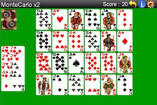 Monte Carlo Solitaire - Screenshot 1
