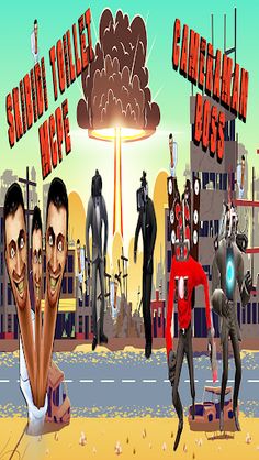 Toilet Monster: Dancing Tiles - Screenshot 1