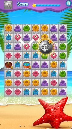 Monster Face Matching Puzzle - Screenshot 3