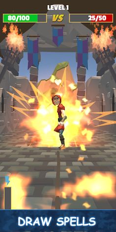 Draw Spells Duel - Magic Game - Screenshot 1