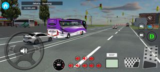 bus simulator ratu maher - Screenshot 1