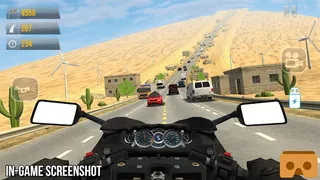 VR Motor Racing Mania 3D - Screenshot 2