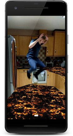 The Floor Is Lava AR! - Screenshot 3