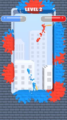 Stickman Splash Battle - Screenshot 2