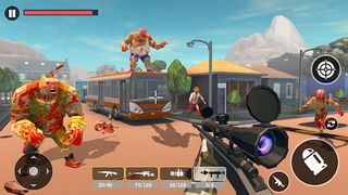 Zombie Shooter: Poly Gun Games - Screenshot 1