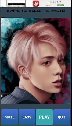 BTS Image Puzzle - Screenshot 1