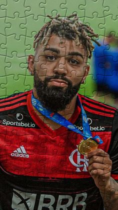 Gabigol Flamengo Jigsaw Puzzle - Screenshot 1