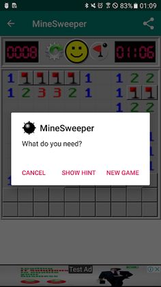 Minesweeper deluxe for free ve - Screenshot 2