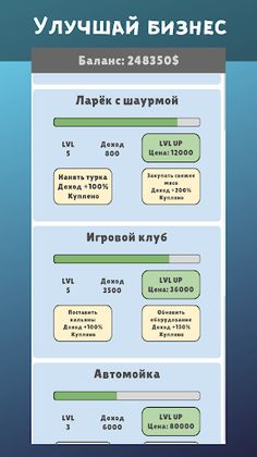 Симулятор бизнеса - кликер - Screenshot 3
