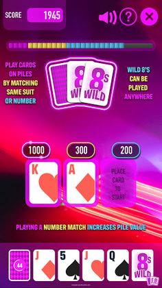 8's Wild! Solitaire - Screenshot 2