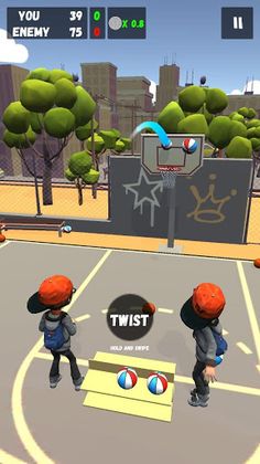 Street Basketball arena 3d - Screenshot 2