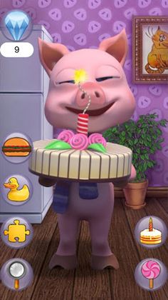 Talking Pocket Piglet - Screenshot 2