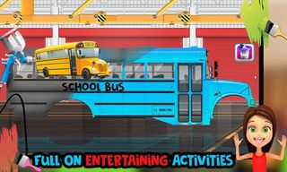 School Bus Builder Factory - Screenshot 1