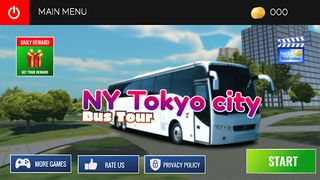 NY Tokyo City Bus Tour 3d Game - Screenshot 2