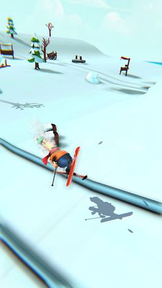 Ski Run 3D - Screenshot 2