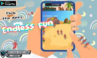 Flick The Ants - Screenshot 1