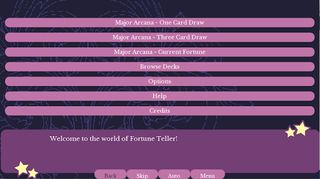 Fortune Teller - Major Arcana - Screenshot 1
