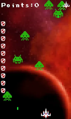 8bit Alien Invaders - Screenshot 3
