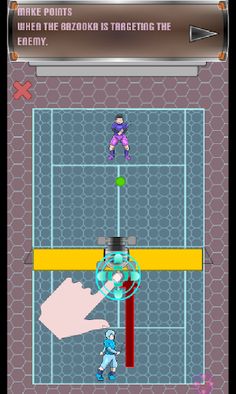 bazooka tennis - Screenshot 4