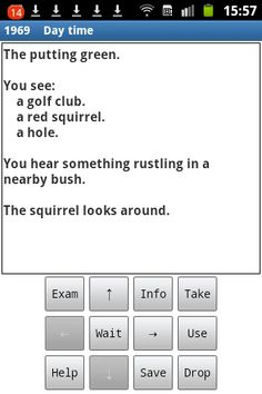 Alien Shipwreck text adventure - Screenshot 1