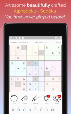Sudoku - Alphadoku - Screenshot 4