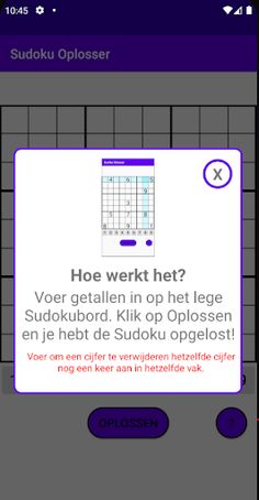 Sudoku Oplosser - Screenshot 1