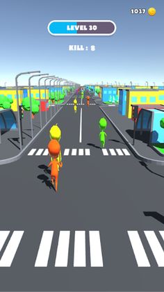 Kick Race 3D - Screenshot 1