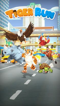 Tiger Run 3D - Screenshot 1