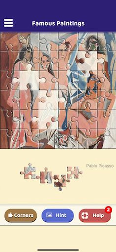 Famous Paintings Jigsaw Puzzle - Screenshot 4