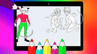 lady bug coloring book - Screenshot 3