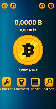 Super Bitcoin Clicker - Screenshot 1