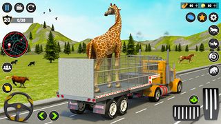 Animal Transporter Truck Games - Screenshot 1