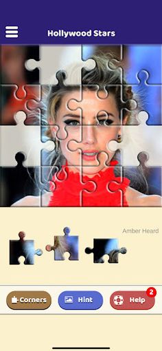 Hollywood Stars Jigsaw Puzzle - Screenshot 2