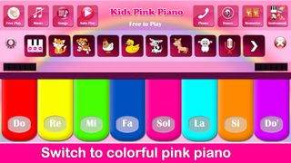 Kids Pink Piano - Screenshot 2
