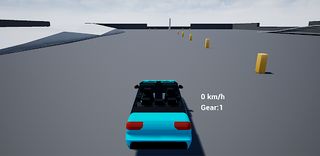 Car Game Demo Unreal Engine 5 - Screenshot 1