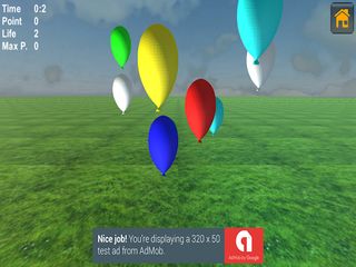 Flying Balloons 3D - Screenshot 2
