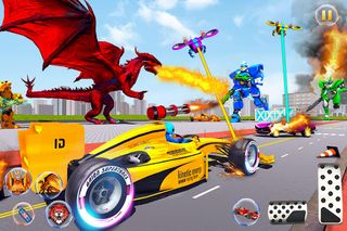 Dragon Robot - Car Robot Game - Screenshot 2