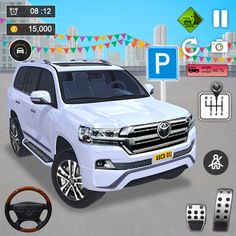Modern Parking Car Games 3d - Screenshot 1