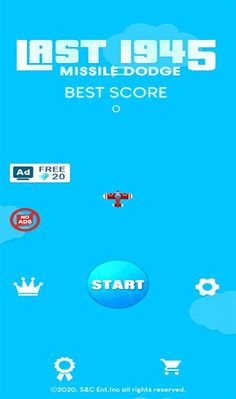 Last1945: Missile Dodge - Screenshot 1