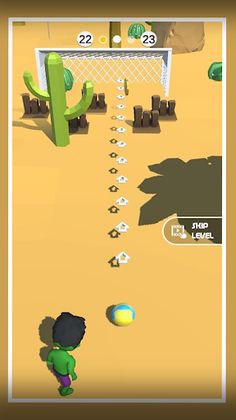 Crazy Goals! Kick, Flick & Sho - Screenshot 2