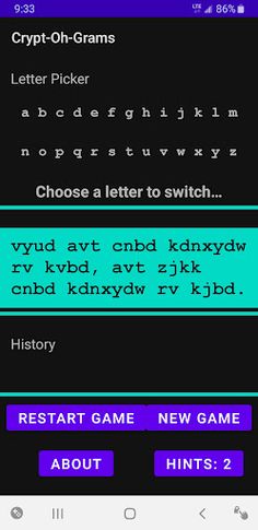 Game Jar Cryptograms - Screenshot 2